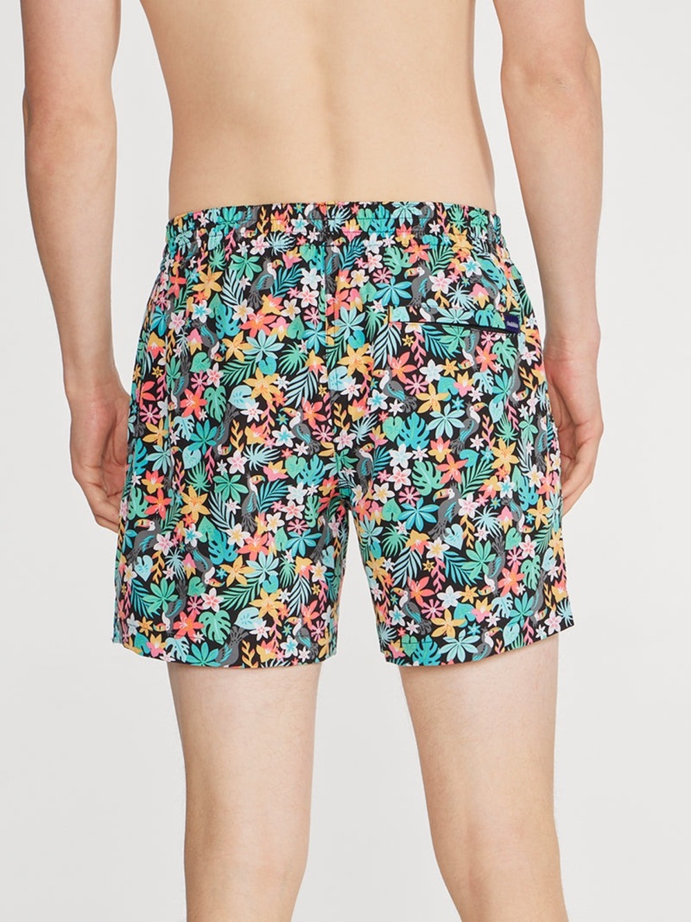 Chubbies Bloomerangs Tropical Swim Trunks Men’s Medium 5.5” Inseam Drawstring - Picture 3 of 8